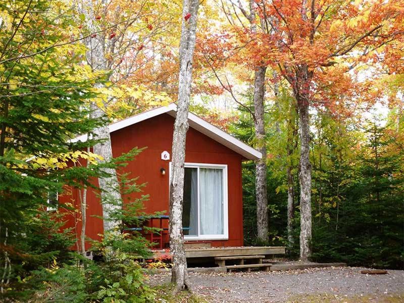 New Glasgow Highlands Campground Cabins Exterior foto